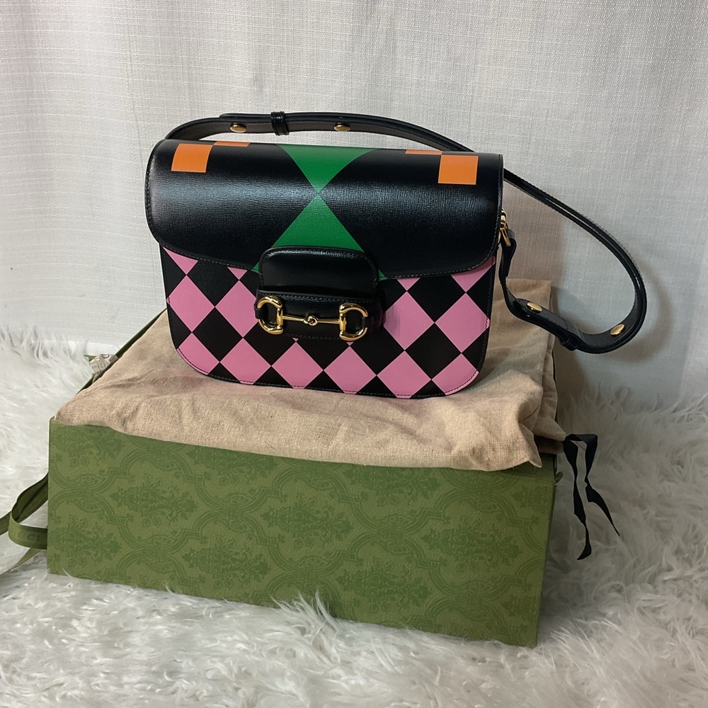 Gucci Multicolor ‘Gucci Horsebit 1955’ Bag